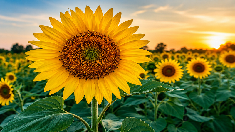 grow healthy sunflowers in your garden.